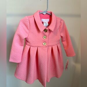 NWT Bonnie Baby Pink Jacket Size 18months